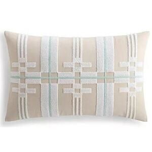 Two Charter Club Damask Designs Terra Mesa Decorative Pillow, 14" x 22"